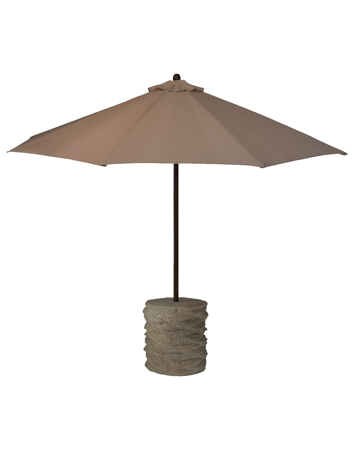 Palm Stump Umbrella Table